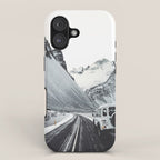 on the road in iceland iPhone Case Gallery Image 1