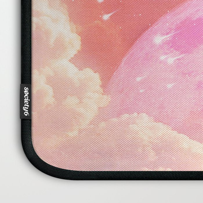Pink Moon Landscape Laptop Sleeve Gallery Image 3
