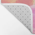 Pink Moon Landscape Bath Mat Gallery Image 2