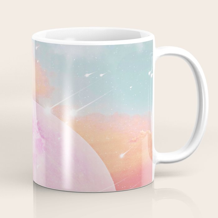Pink Moon Landscape Coffee Mug Gallery Image 1