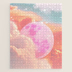 Pink Moon Landscape Jigsaw Puzzle Gallery Image 1