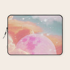 Pink Moon Landscape Laptop Sleeve Gallery Image 1