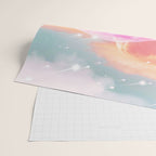 Pink Moon Landscape Wrapping Paper Gallery Image 2