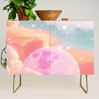 Pink Moon Landscape Credenza Gallery Image 1