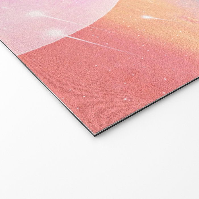 Pink Moon Landscape Welcome Mat Gallery Image 2