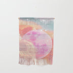 Pink Moon Landscape Wall Hanging Gallery Image 1