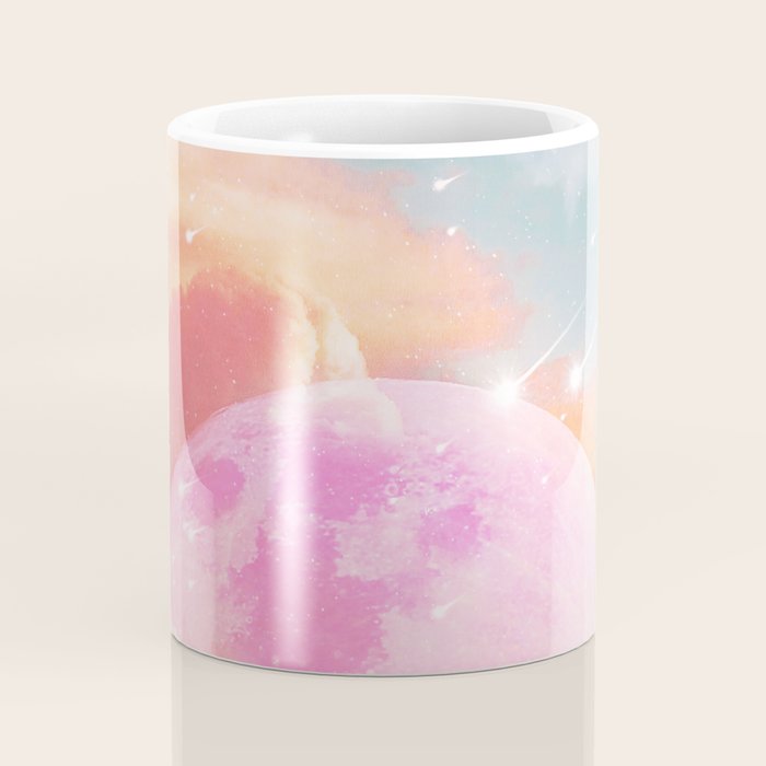 Pink Moon Landscape Coffee Mug Gallery Image 4
