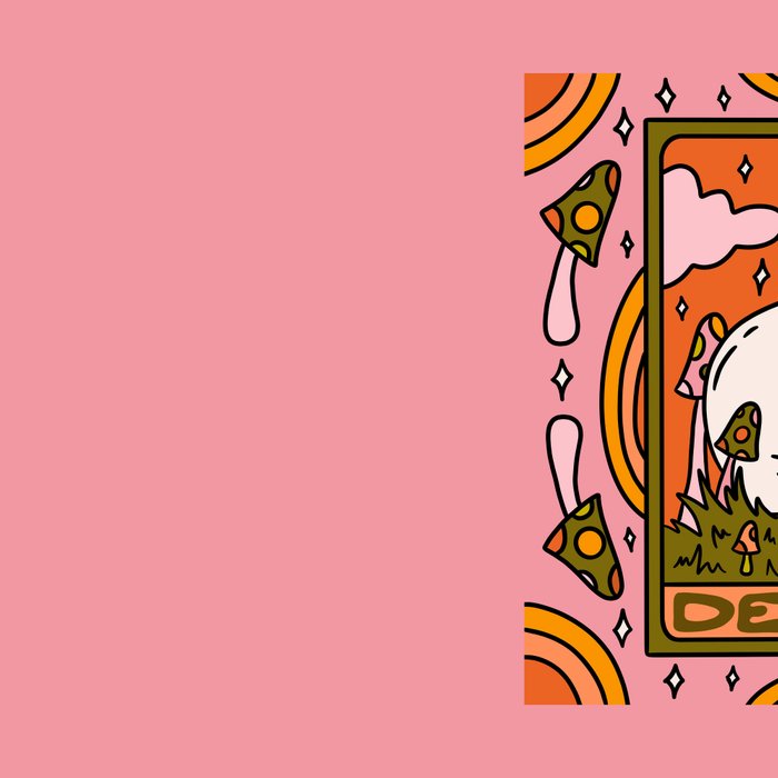 13. Death Tarot Mushroom Coffee Mug Gallery Image 2