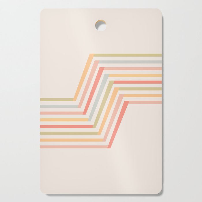 Geometric Terraces #2 Cutting Board Gallery Image 1