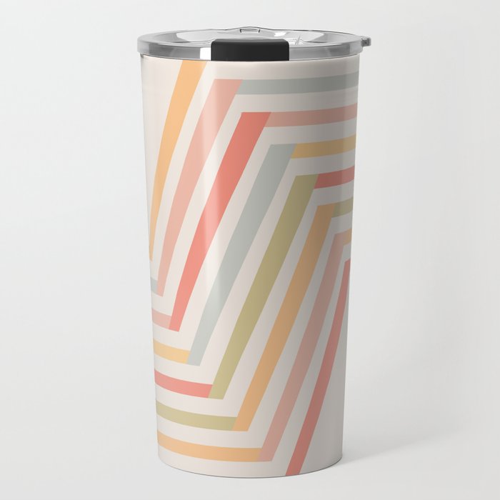 Geometric Terraces #2 Travel Mug Gallery Image 1