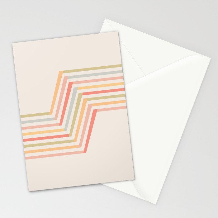 Geometric Terraces #2 Stationery Card Gallery Image 2