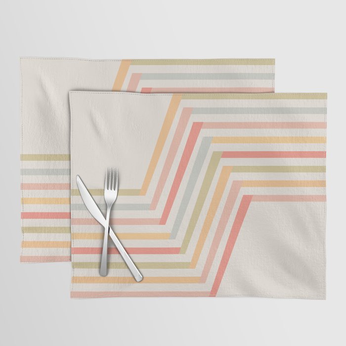 Geometric Terraces #2 Placemat Gallery Image 1