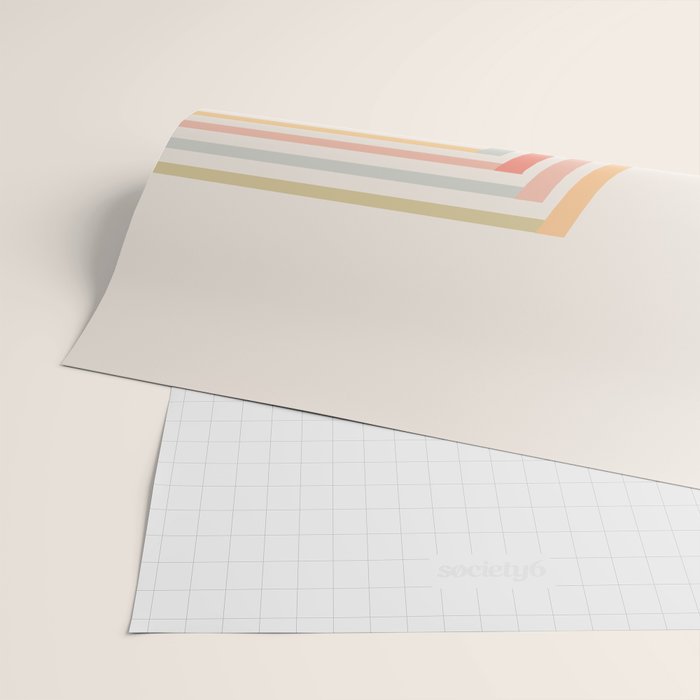 Geometric Terraces #2 Wrapping Paper Gallery Image 2