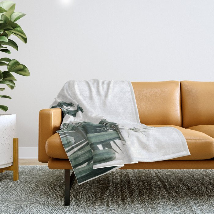 Desert Botanicals Throw Blanket Gallery Image 1
