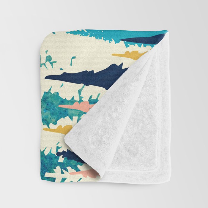 Summer Valley Vista Throw Blanket Gallery Image 3