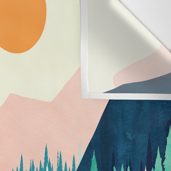 Summer Valley Vista Wall Tapestry Gallery Image 3