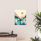 Summer Valley Vista Poster Gallery Image 2
