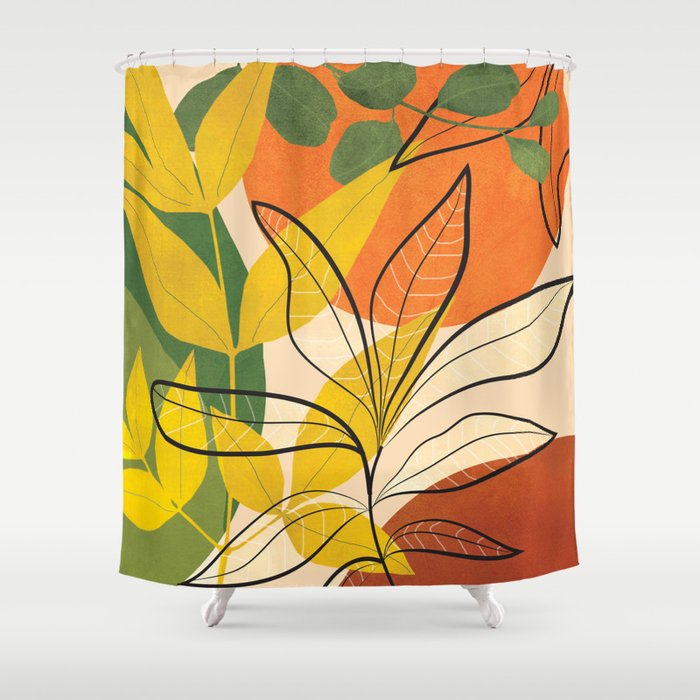 Peaceful Garden Feelings 08 Shower Curtain Gallery Image 1