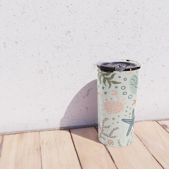 Day at the Beach Travel Mug Gallery Image 4