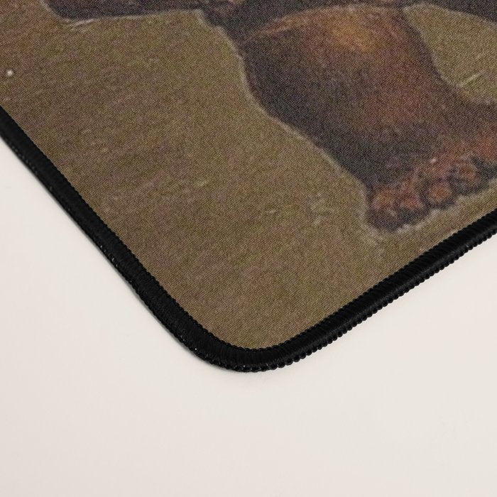 Frida Kahlo Self-portrait on the border line between Mexico and the United States, 1932 Desk Mat Gallery Image 4