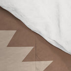 Southwestern Minimalism XXV - Coffee Creme Comforter Gallery Image 4