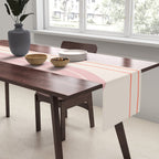 Two Tone Line Curvature XIX Table Runner Gallery Image 2
