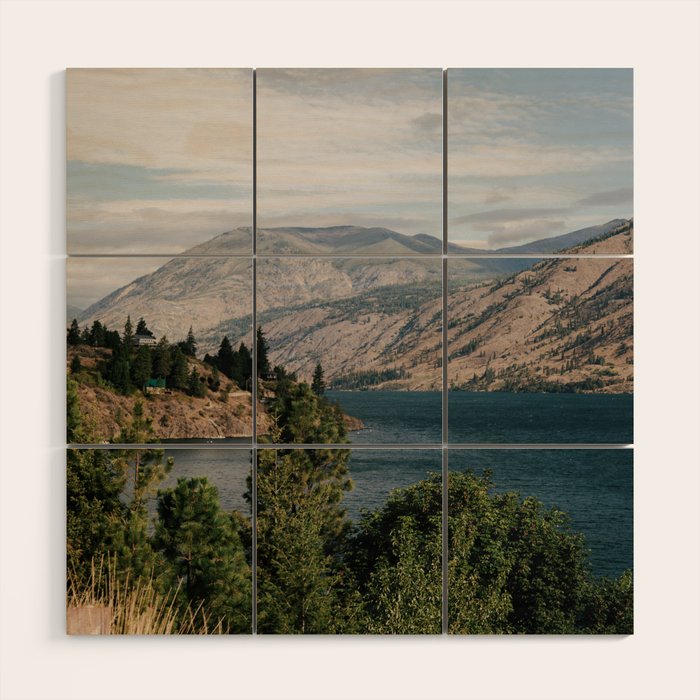 Lake Chelan Wood Wall Art Gallery Image 1