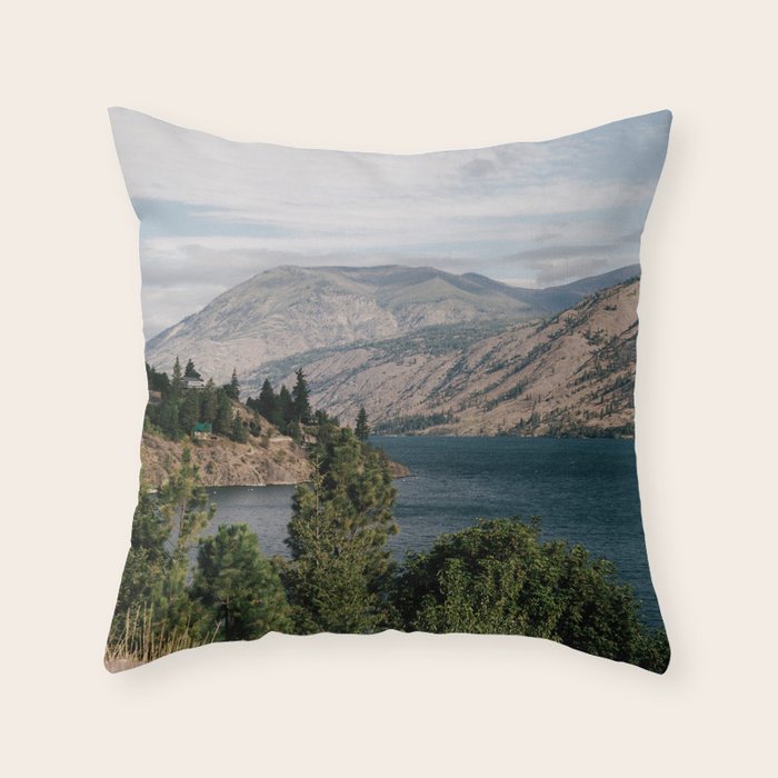 Lake Chelan Throw Pillow Gallery Image 6