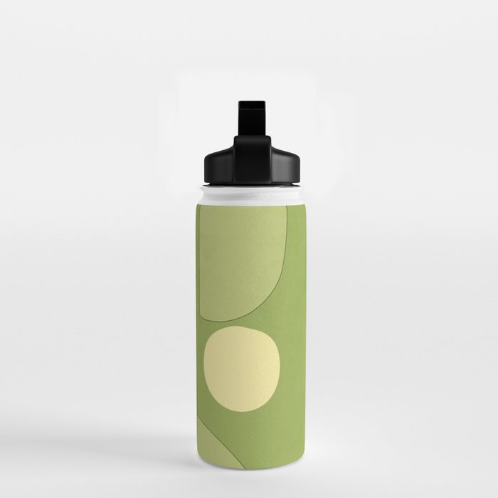 Modern Abstract Minimal Shapes 154 Water Bottle Gallery Image 2