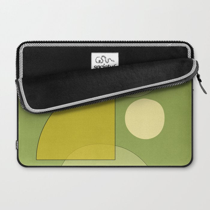 Modern Abstract Minimal Shapes 154 Laptop Sleeve Gallery Image 2