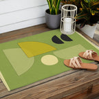 Modern Abstract Minimal Shapes 154 Outdoor Rug Gallery Image 2