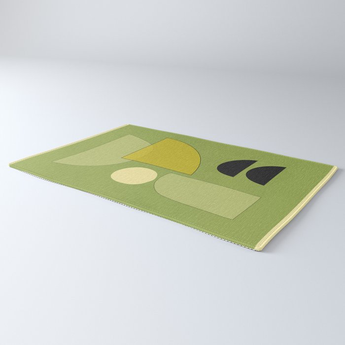Modern Abstract Minimal Shapes 154 Rug Gallery Image 3