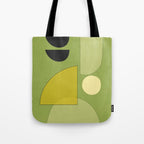 Modern Abstract Minimal Shapes 154 Tote Bag Gallery Image 1