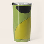 Modern Abstract Minimal Shapes 154 Travel Mug Gallery Image 3