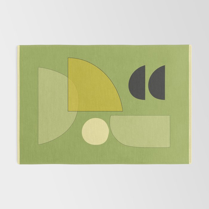 Modern Abstract Minimal Shapes 154 Rug Gallery Image 2
