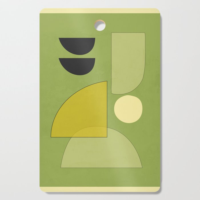 Modern Abstract Minimal Shapes 154 Cutting Board Gallery Image 1