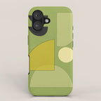 Modern Abstract Minimal Shapes 154 iPhone Case Gallery Image 1