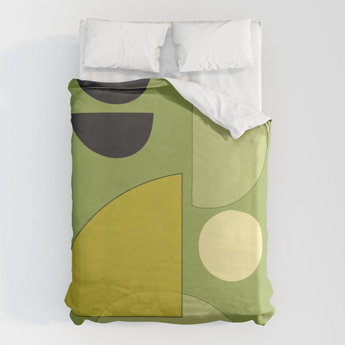Modern Abstract Minimal Shapes 154 Duvet Cover Gallery Image 6