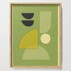 Modern Abstract Minimal Shapes 154 Serving Tray Gallery Image 1