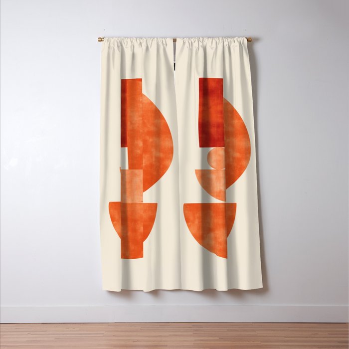 Desert Shapes II Window Curtain Gallery Image 3