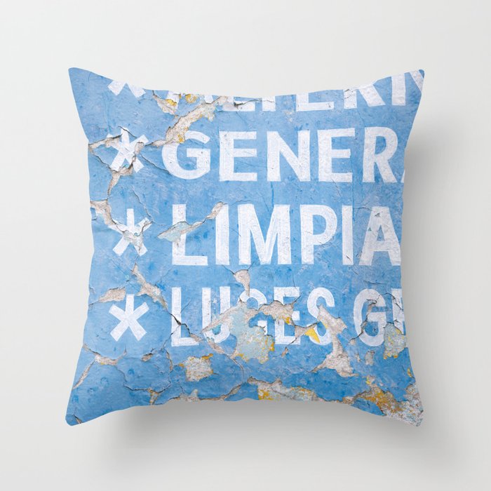 Details of Oaxaca | Colorful travel photography Mexico  Throw Pillow Gallery Image 6