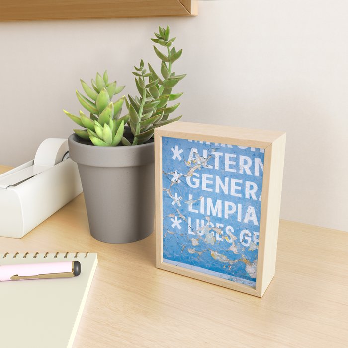 Details of Oaxaca | Colorful travel photography Mexico  Mini Art Print Gallery Image 2