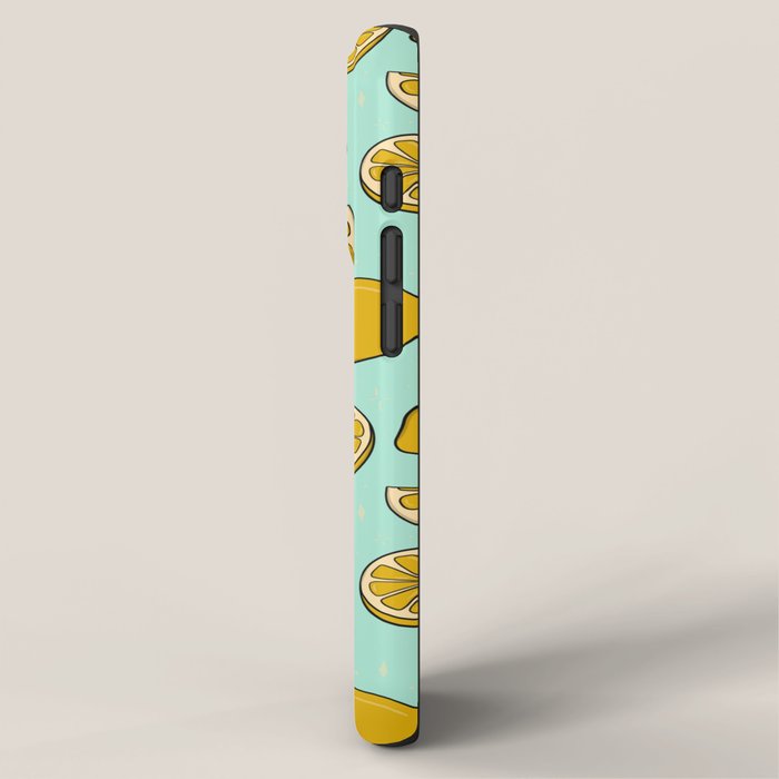 Lemon Print iPhone Case Gallery Image 2