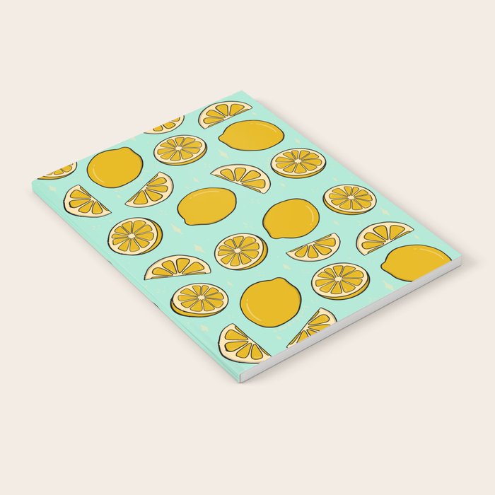 Lemon Print Notebook Gallery Image 2