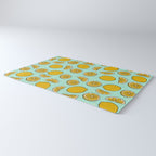 Lemon Print Rug Gallery Image 3