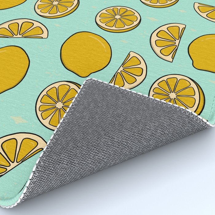 Lemon Print Rug Gallery Image 4