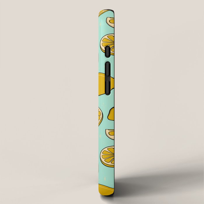 Lemon Print iPhone Case Gallery Image 2