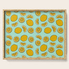 Lemon Print Serving Tray Gallery Image 1