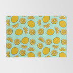 Lemon Print Rug Gallery Image 2