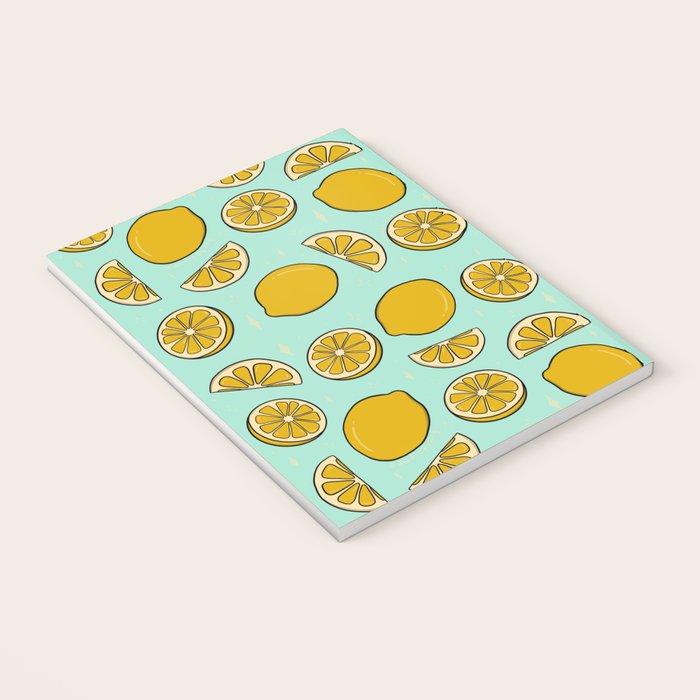 Lemon Print Notebook Gallery Image 3